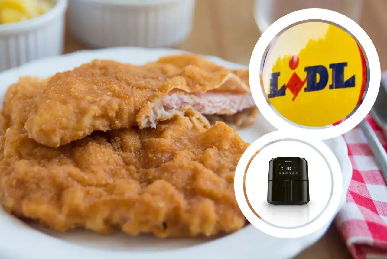 Pyszne schabowe z airfryer, przygotowane z produktów z Lidla. Chrupiące i soczyste!