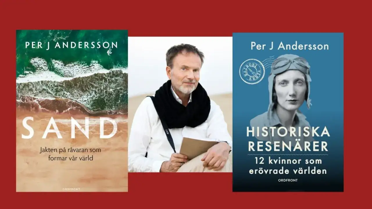 Per J Andersson, författare till böckerna 