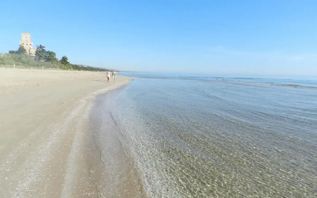 Spiagge sabbiose Abruzzo famiglie