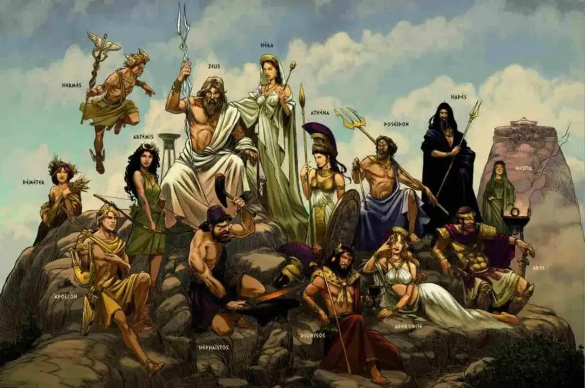 Mitologia grecka Chaos narodziny bogów