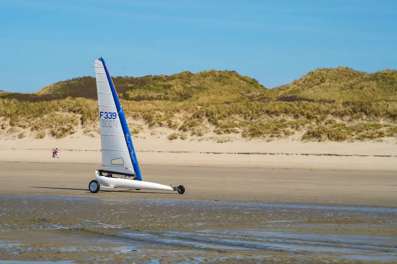 Plage du Touquet char à voile