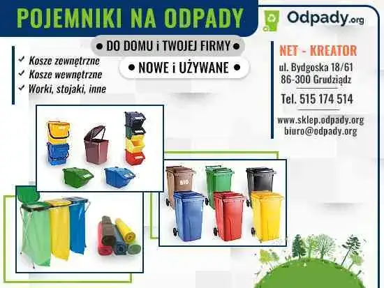 kolorowe pojemniki do segregacji odpad&oacute;w Zabrze