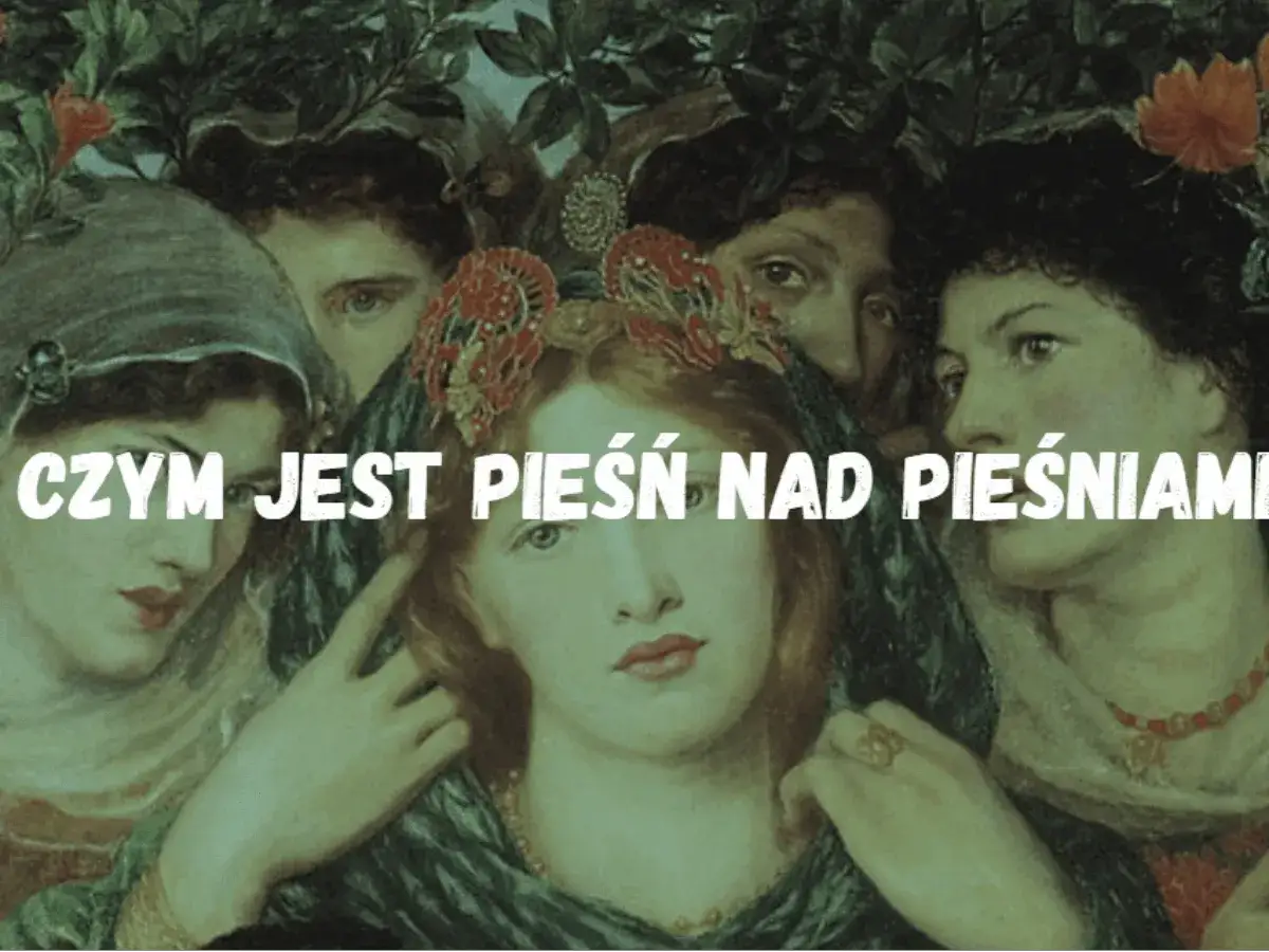 Pieśń nad pieśniami ilustracja manuskryptu