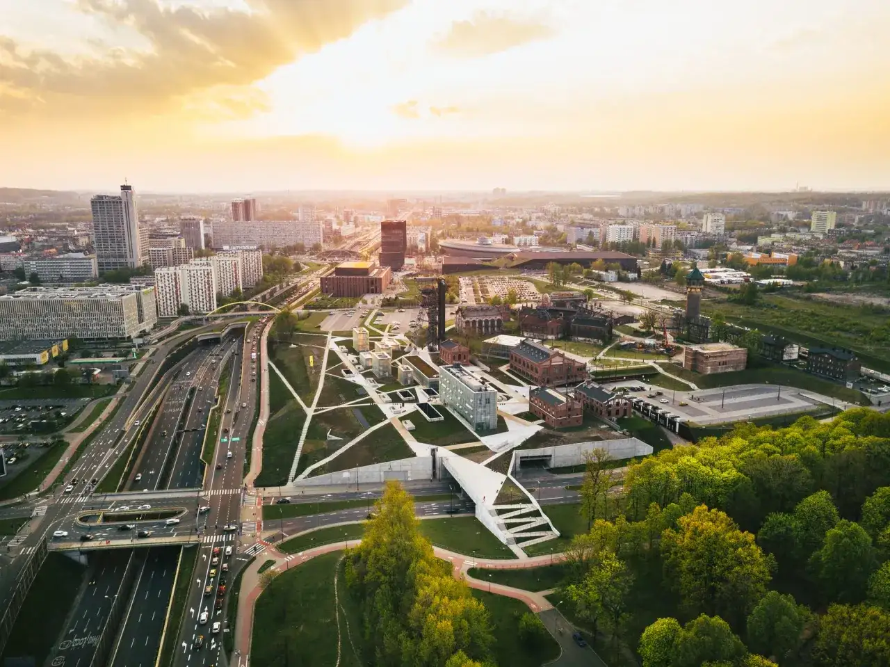 Hotel Silesian Katowice zewnętrzny widok