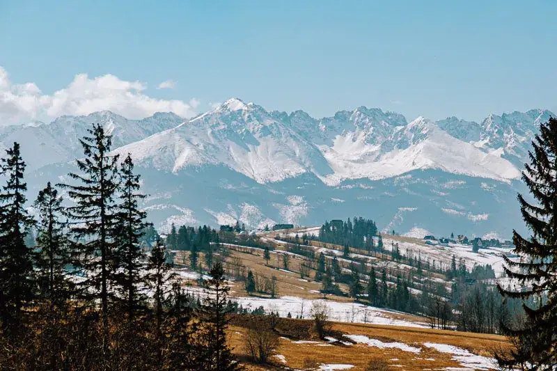 Kotelnica Białczańska widok z g&oacute;ry