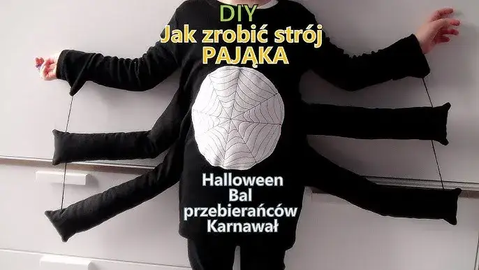 materiały do stroju pająka diy