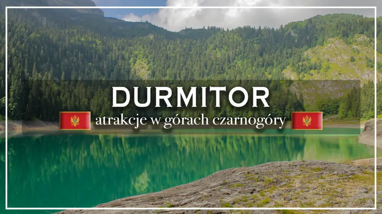 Jezioro w górach Czarnogóry, Durmitor. Atrakcje w górach Czarnogóry.