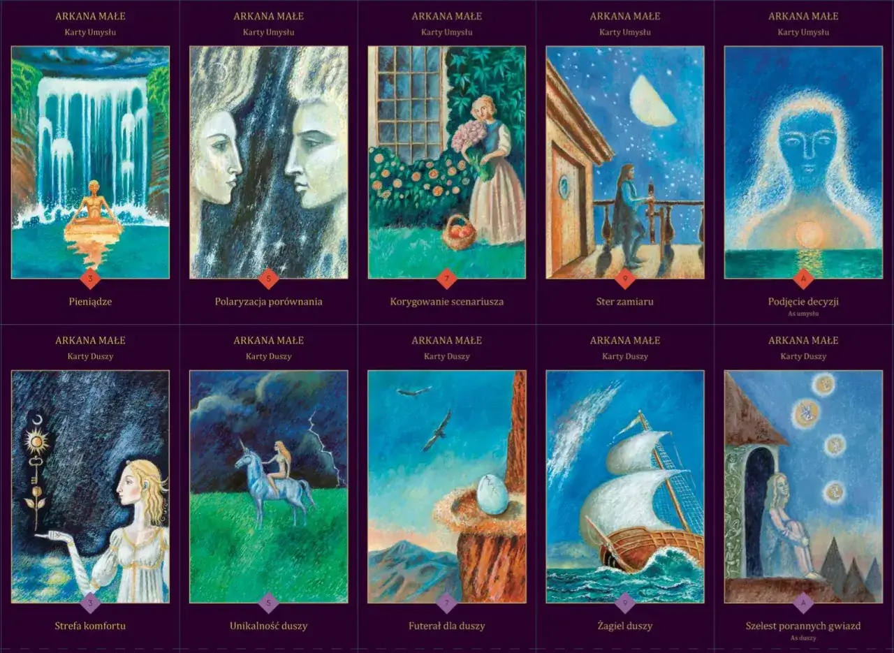 tarot rozkład jednej karty i trzech kart