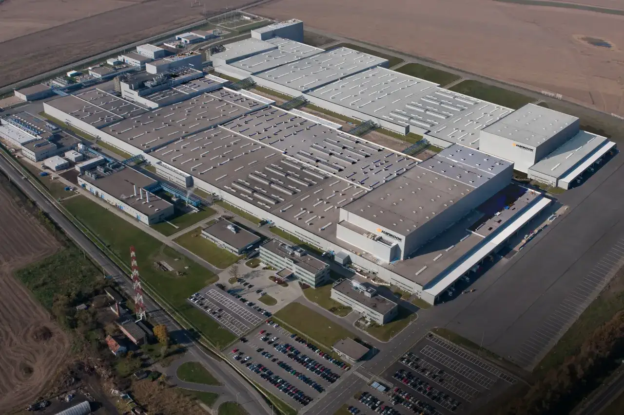Fabryka opon Hankook na Węgrzech Rácalmás