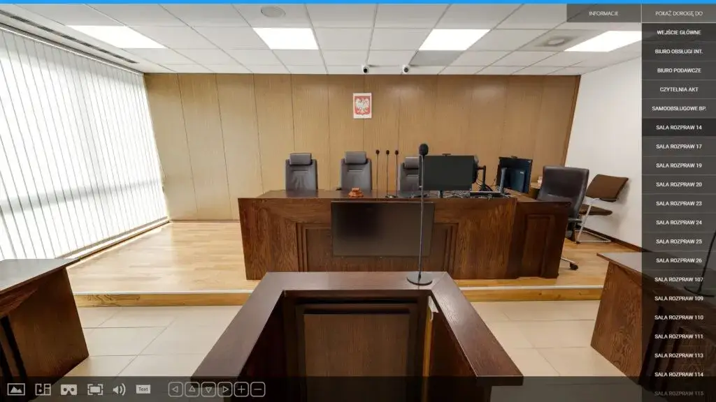 sąd rejonowy budynek, sala rozpraw, dokumenty prawne