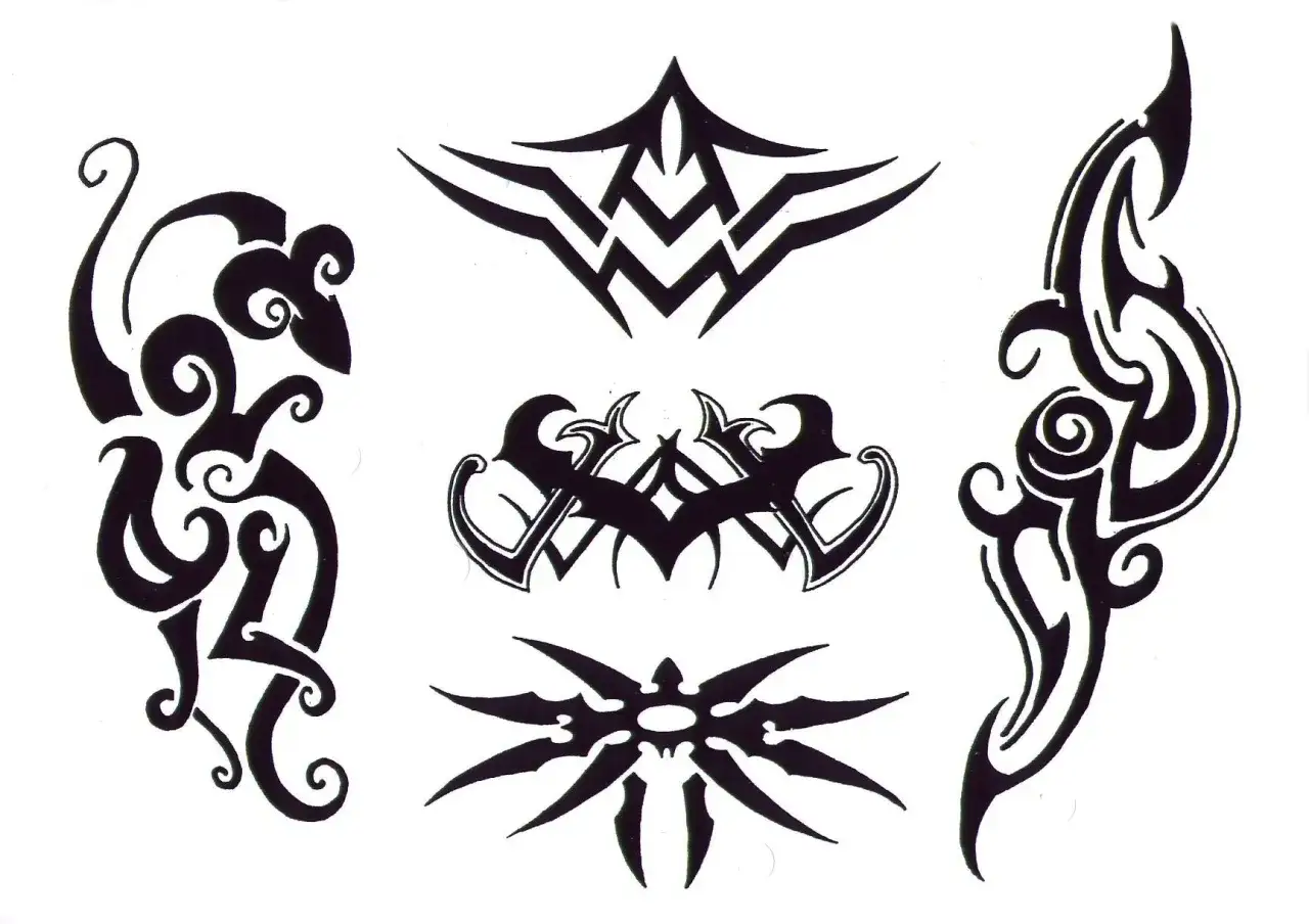 Wsp&oacute;łczesne tatuaże inspirowane stylem tribal