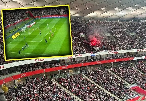 Kibice różnych narodowości razem na stadionie