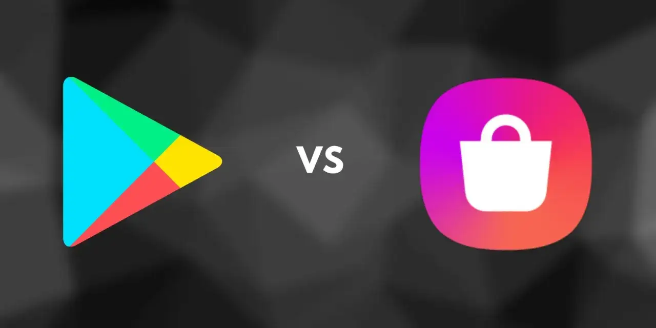 Google Play Store vs. Samsung Galaxy Store. Vilken &auml;r b&auml;st f&ouml;r att uppdatera appar p&aring; din Samsung?