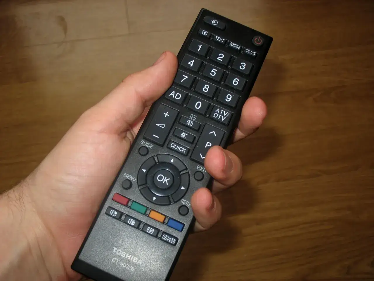 pilot do telewizora toshiba diagnostyka