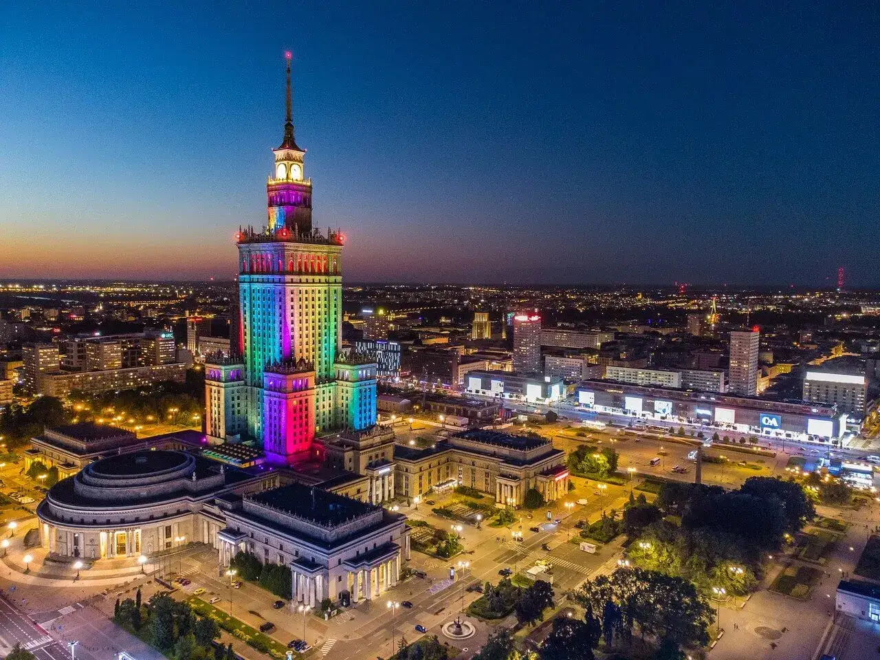 Pałac Kultury i Nauki Warszawa