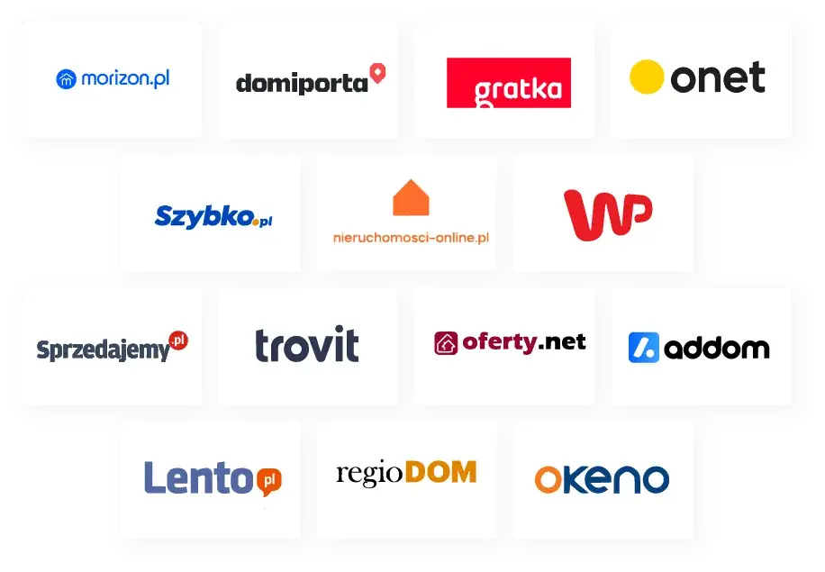 najpopularniejsze portale nieruchomościowe w Polsce logo