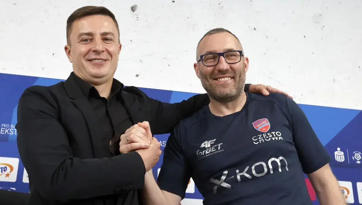 Marek Papszun Michał Świerczewski Raków Częstochowa