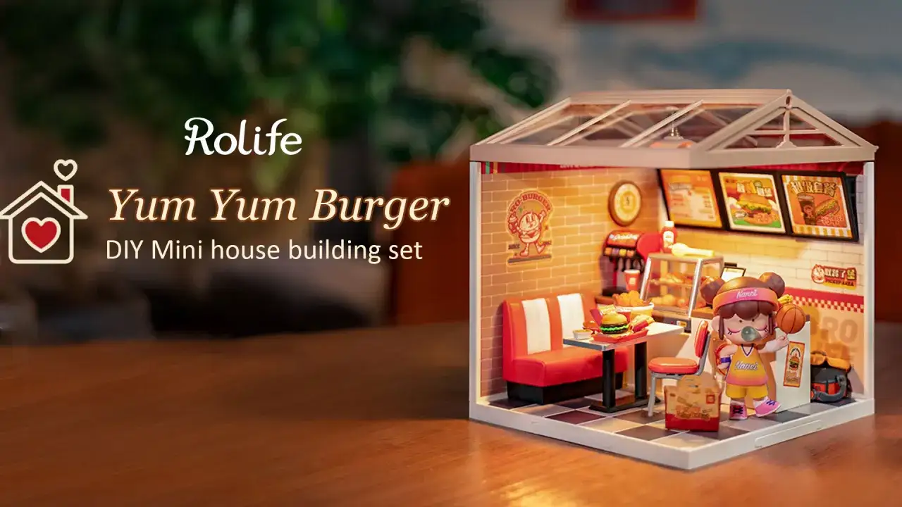 zestaw DIY mini burgery premium