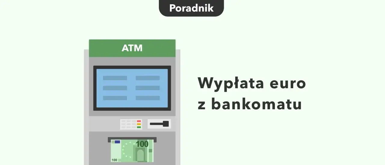 Bankomat PKO wydaje banknot 100 euro. Poradnik: wypłata euro z bankomatu.