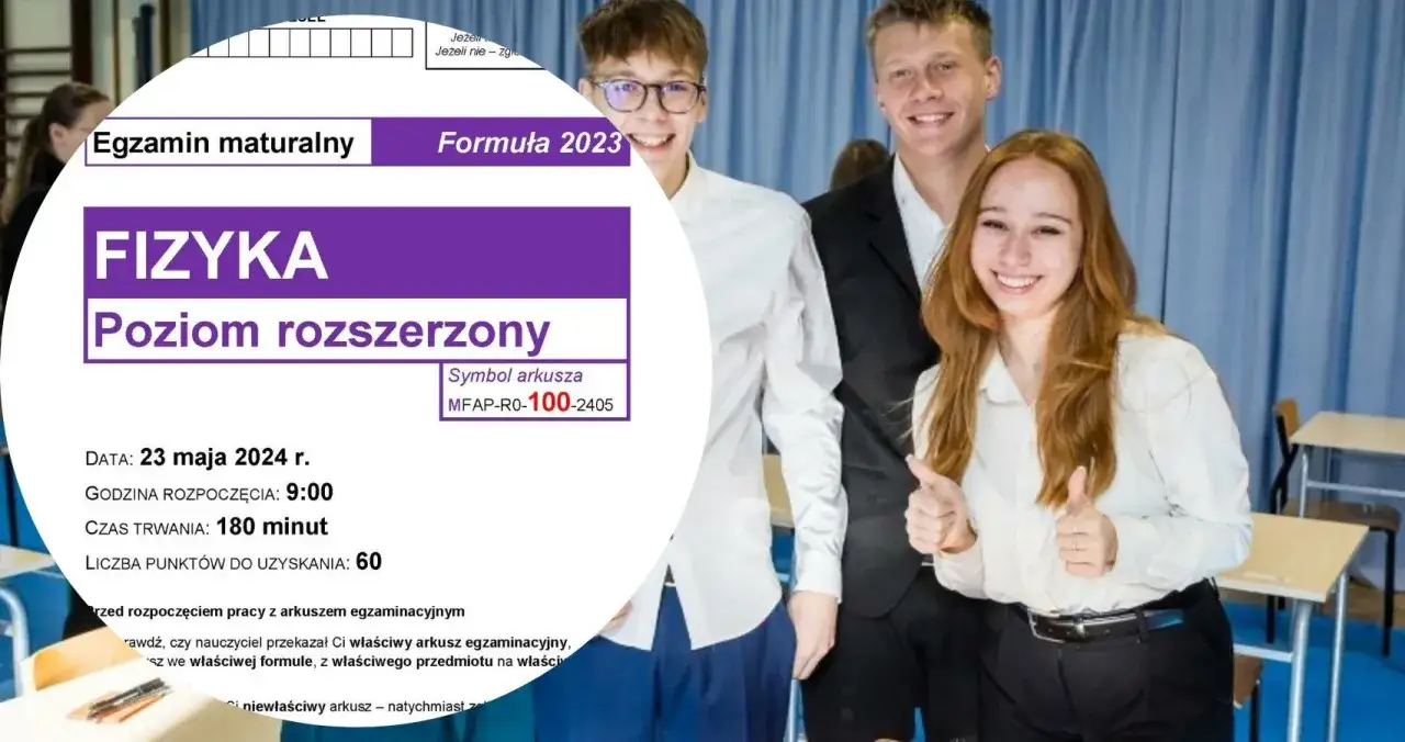 dozwolone przybory matura fizyka CKE