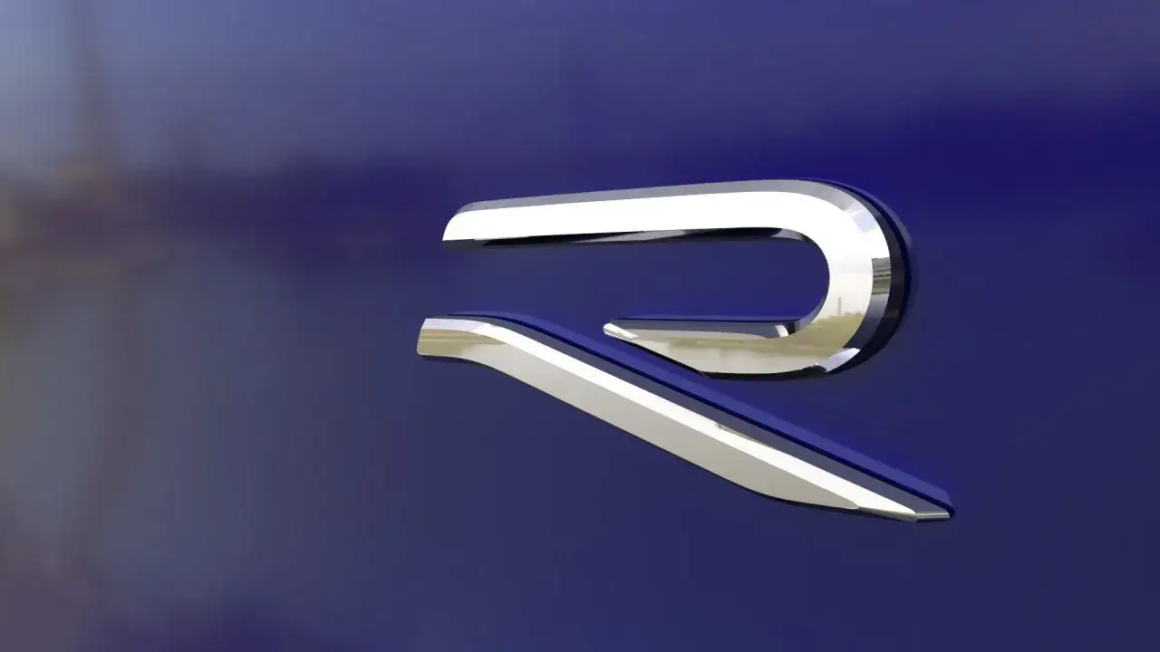 Błyszczące logo 