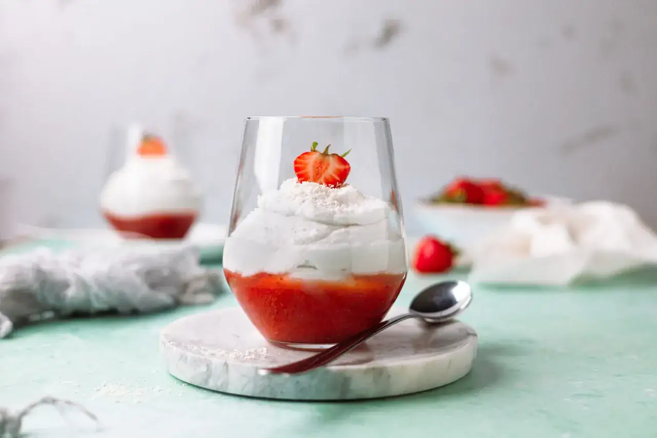 Veganes Low Carb Dessert Kokosmilch