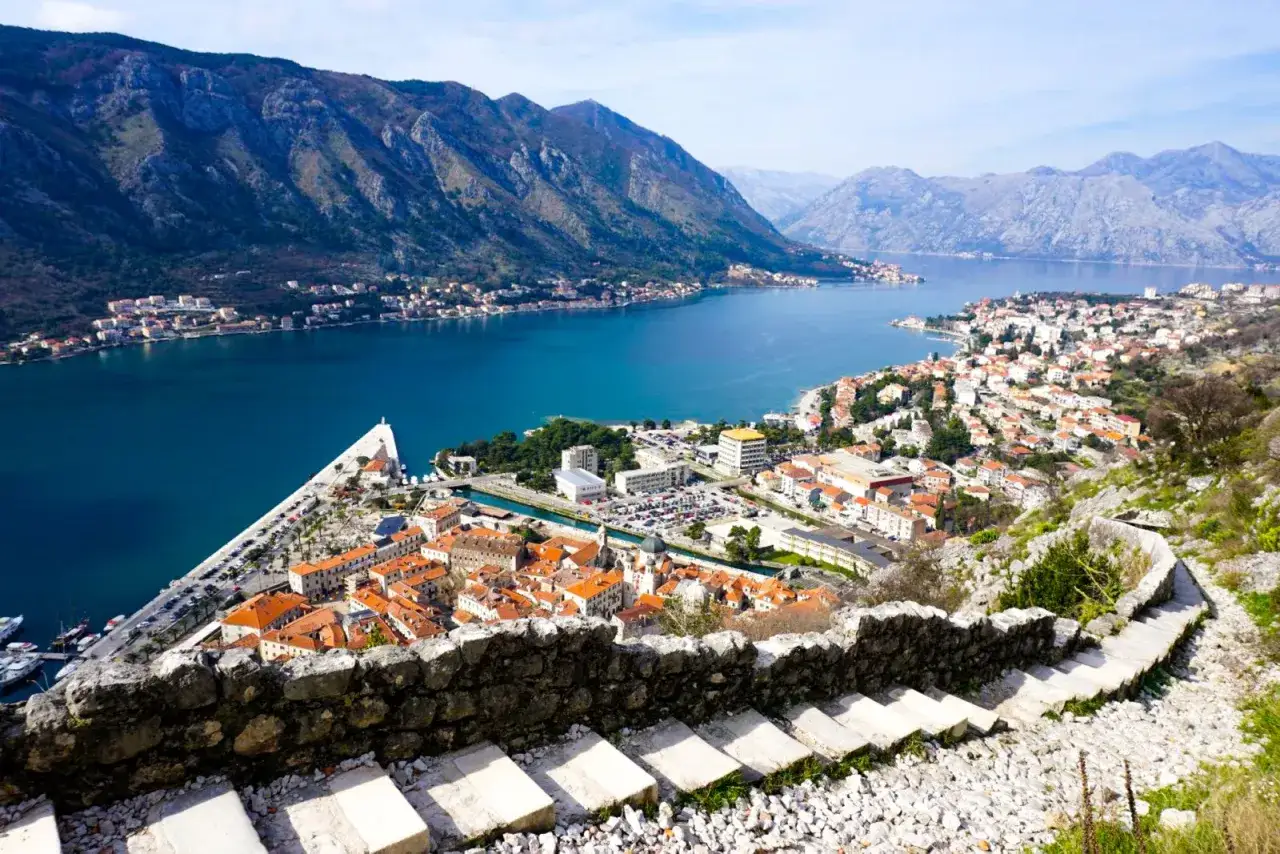 Stare Miasto Kotor mury obronne
