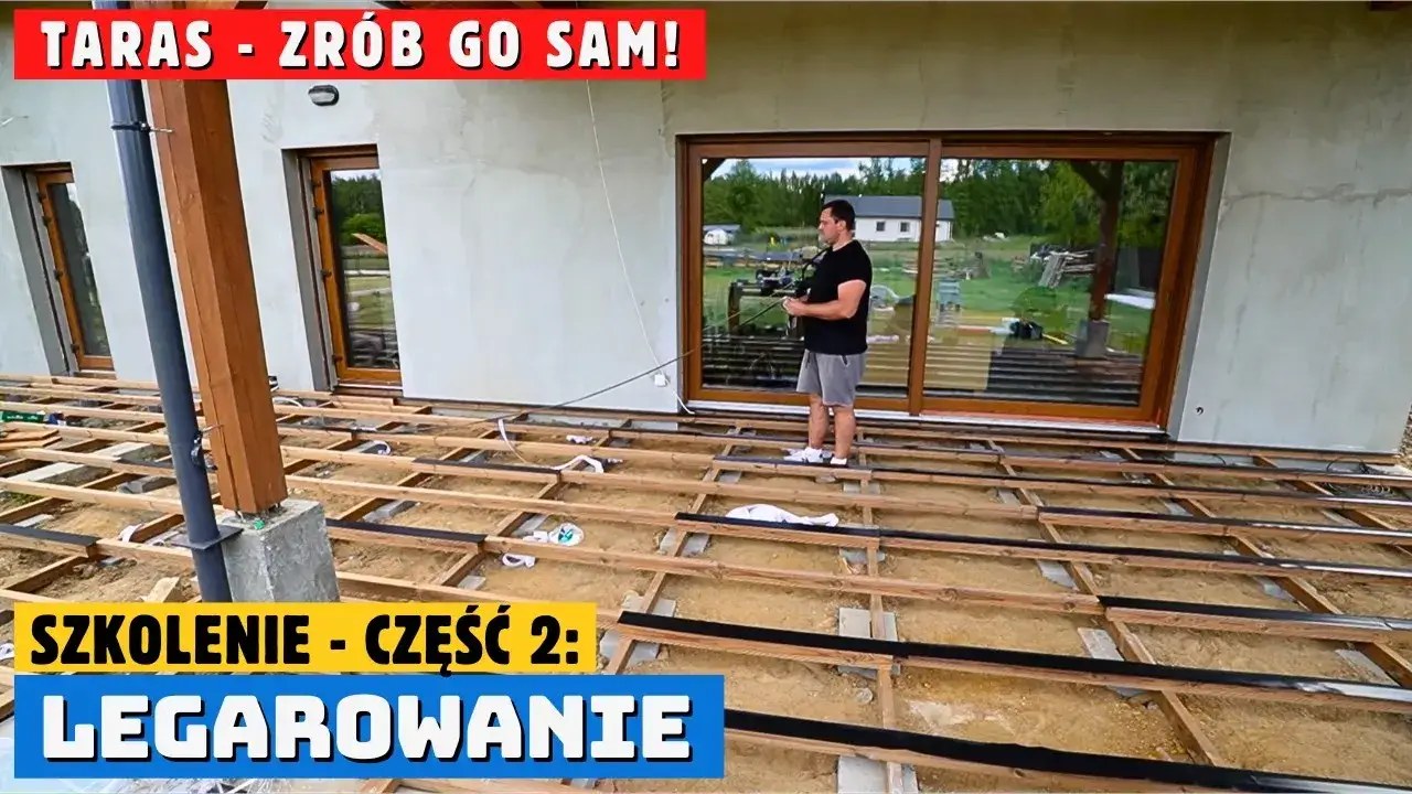 Zdjęcie Co ile cm legary pod deski tarasowe, aby uniknąć problemów z konstrukcją