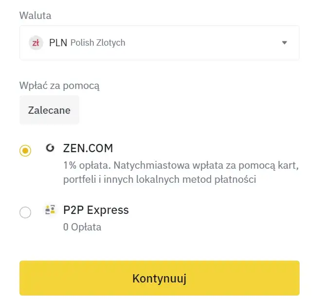 Zdjęcie Jak bezpiecznie i szybko wpłacić pieniądze na Binance bez ukrytych opłat