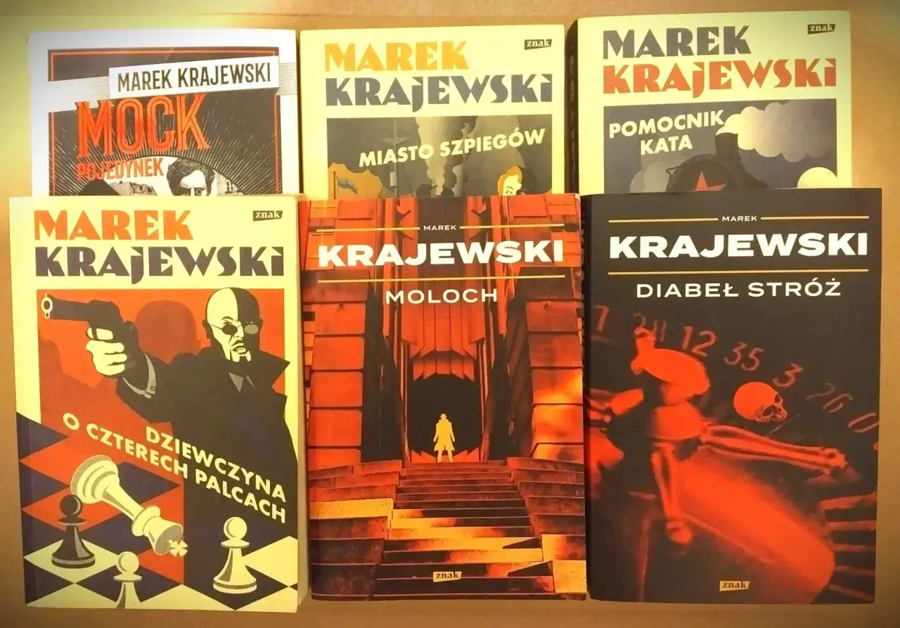 Kolekcja powieści Marka Krajewskiego: 