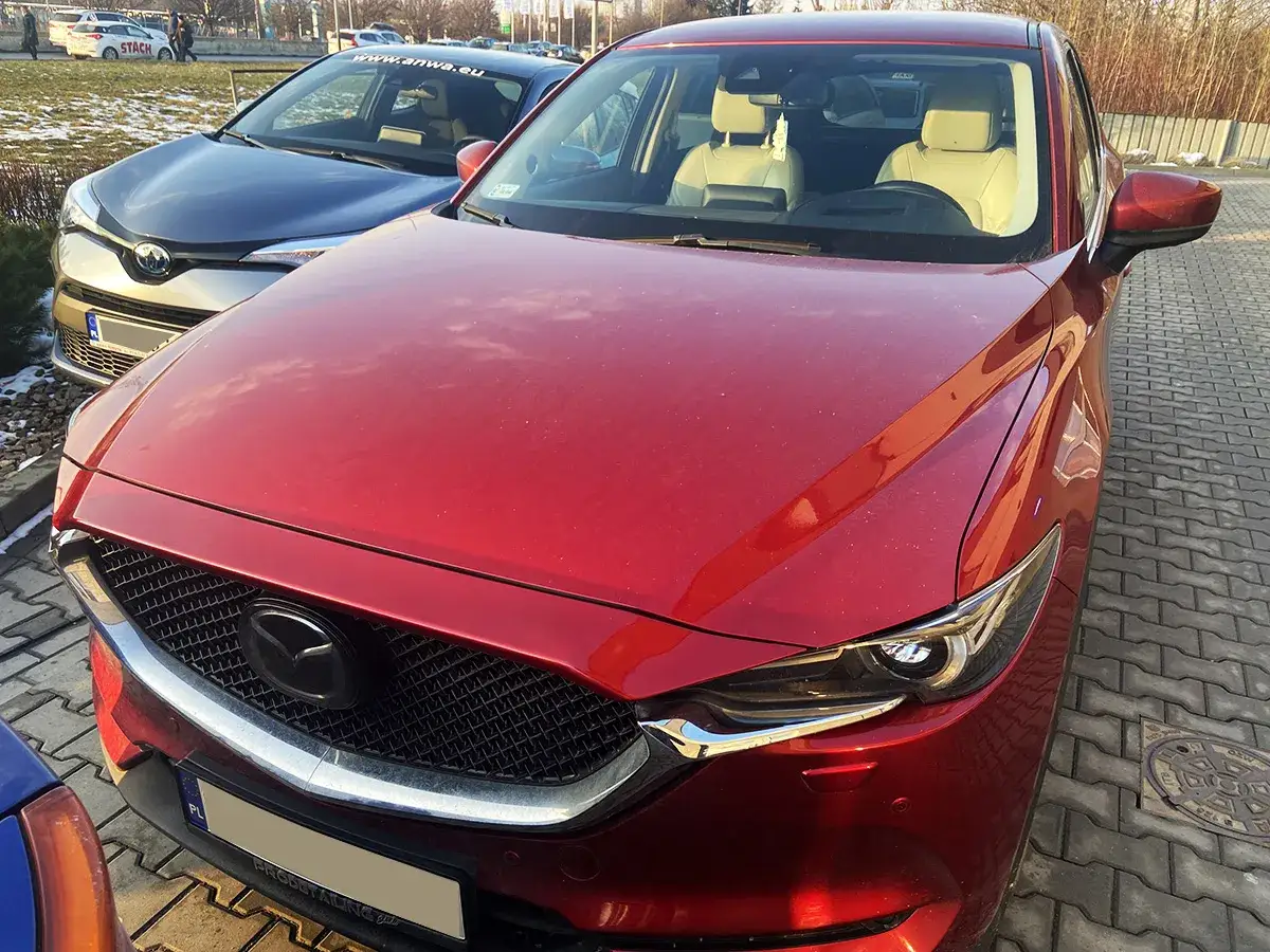 Mazda CX-5 tankowanie
