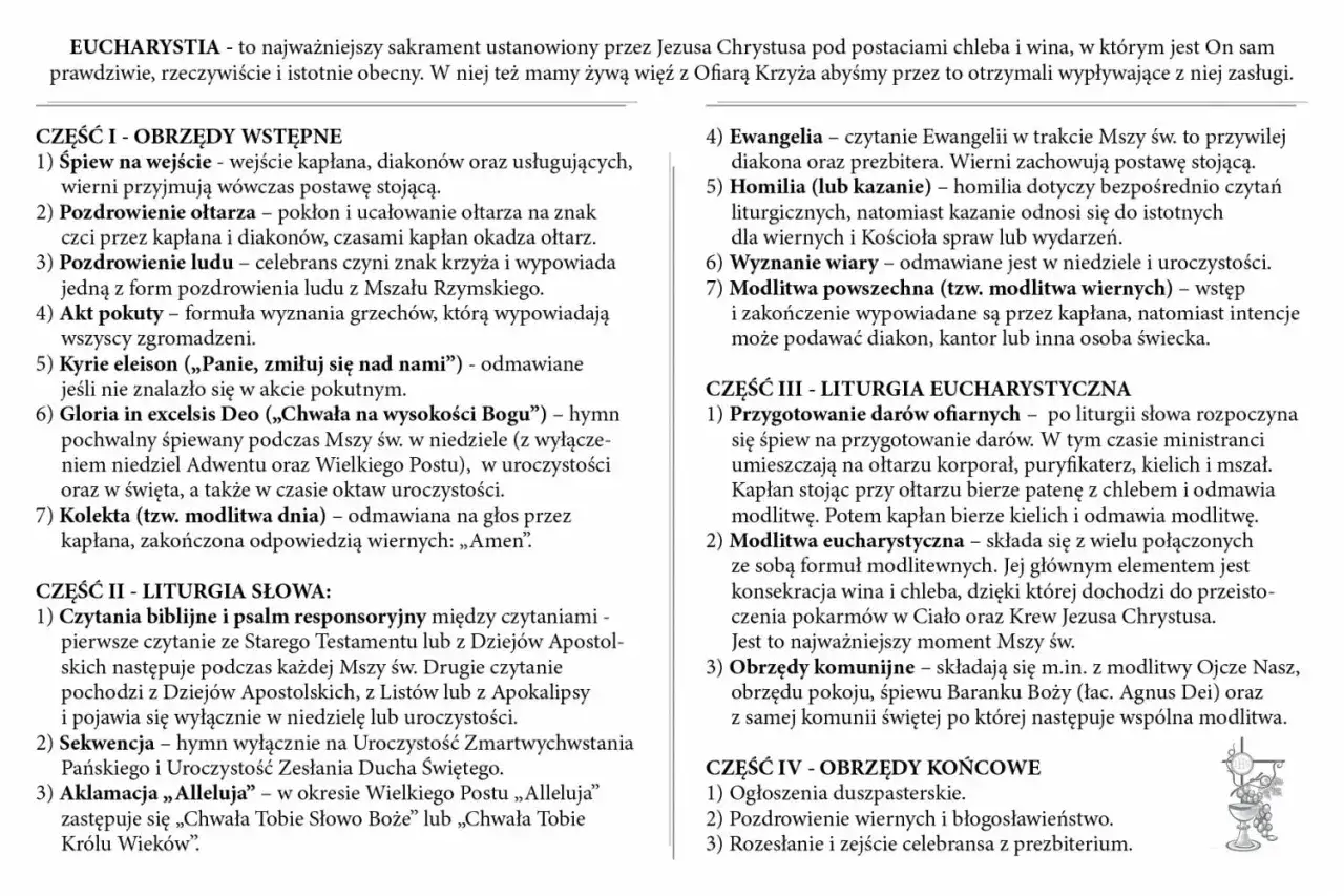 modlitwa intencja mszalna