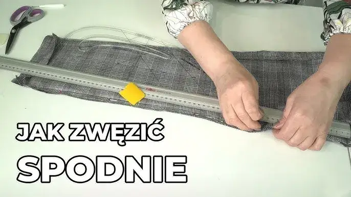 narzędzia krawieckie do zwężania spodni