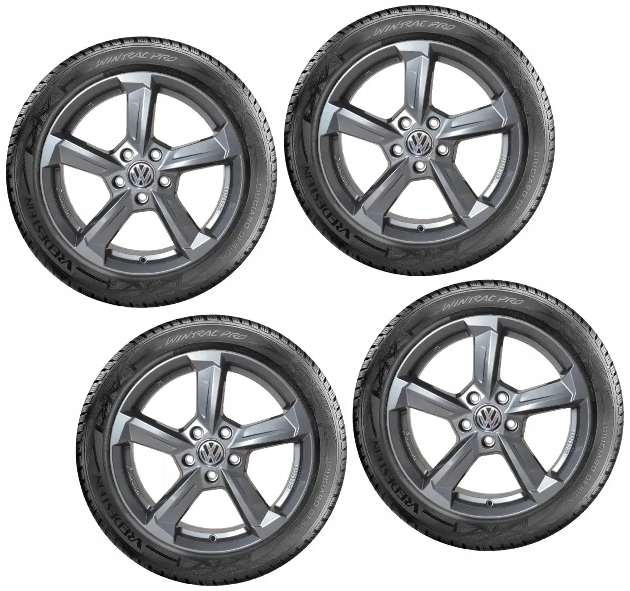 opony zimowe 17 cali VW Tiguan śnieg