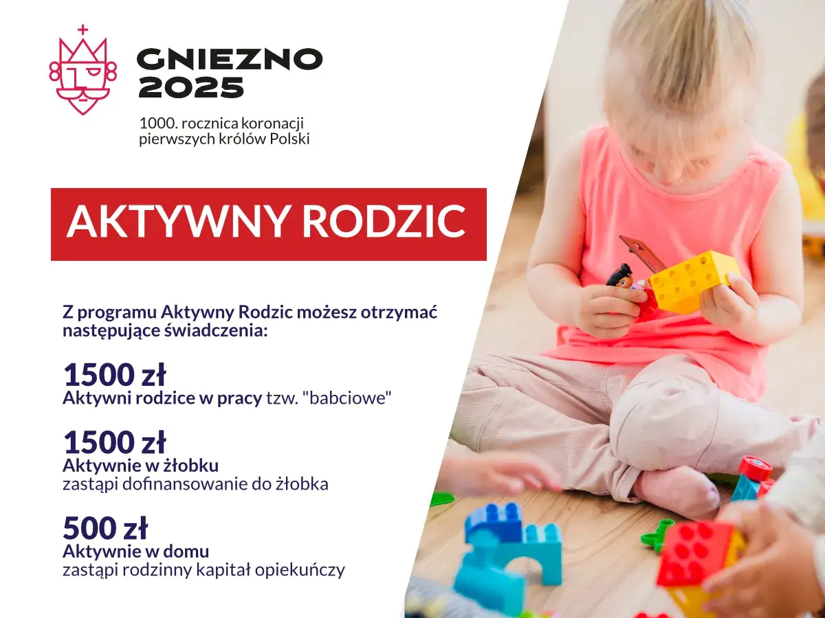 Aktywny Rodzic: 1500 zł na 