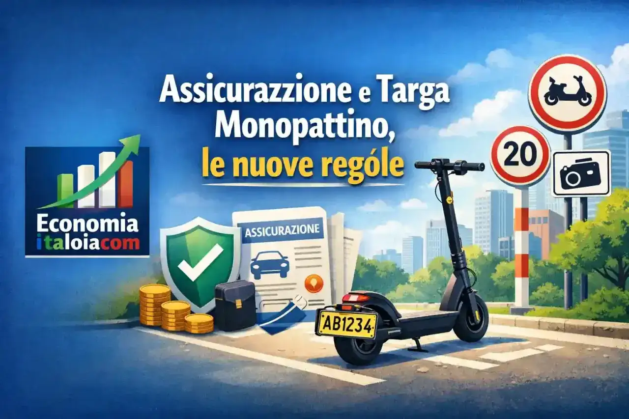 Monopattino elettrico con targa e assicurazione, nuove regole per la mobilit&agrave; urbana.