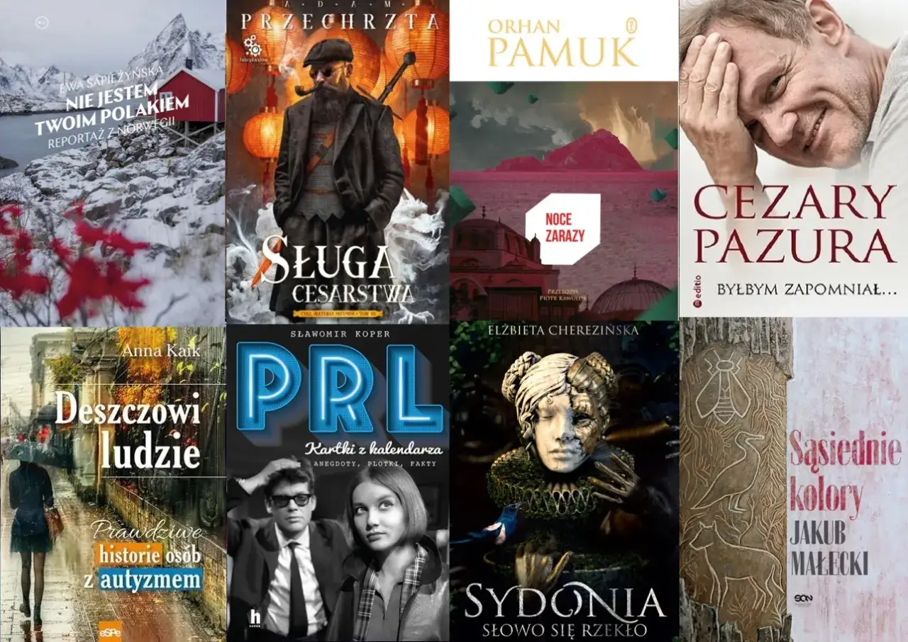Książki na faktach: reportaż z Norwegii, historie o autyzmie, PRL, biografia Cezarego Pazury i inne.