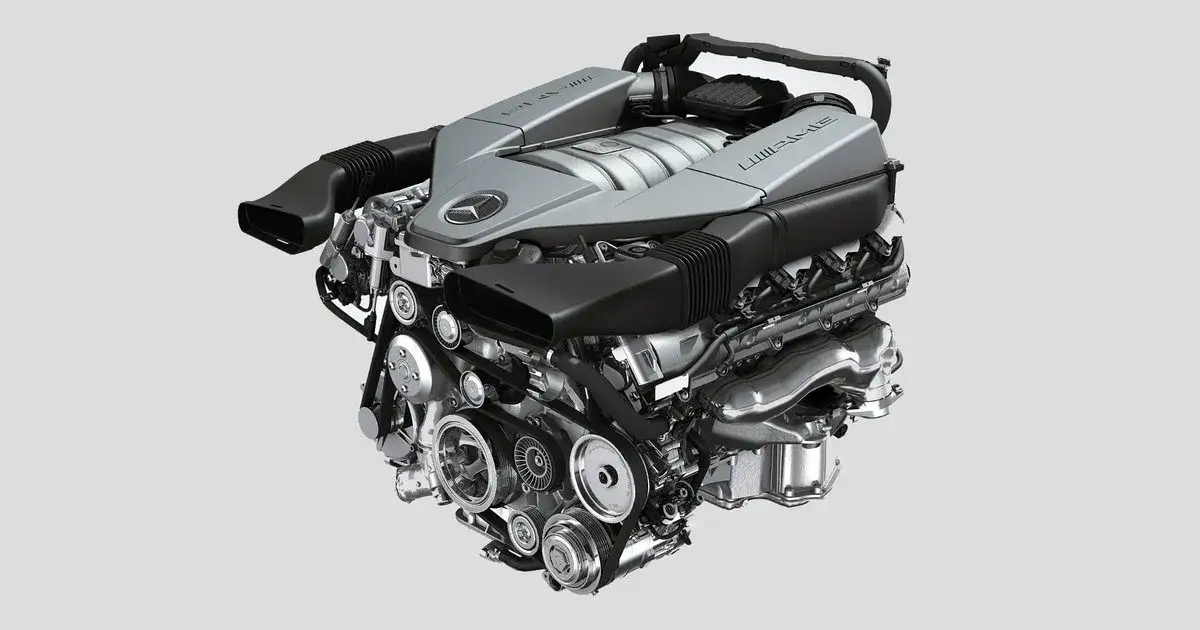 Mercedes CLK 63 AMG silnik M156