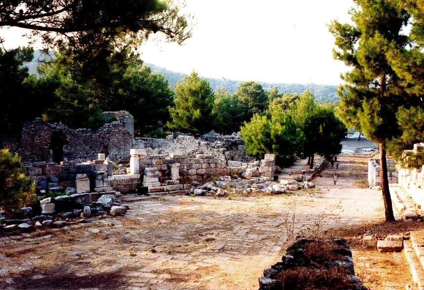 Ruiny Phaselis Turcja