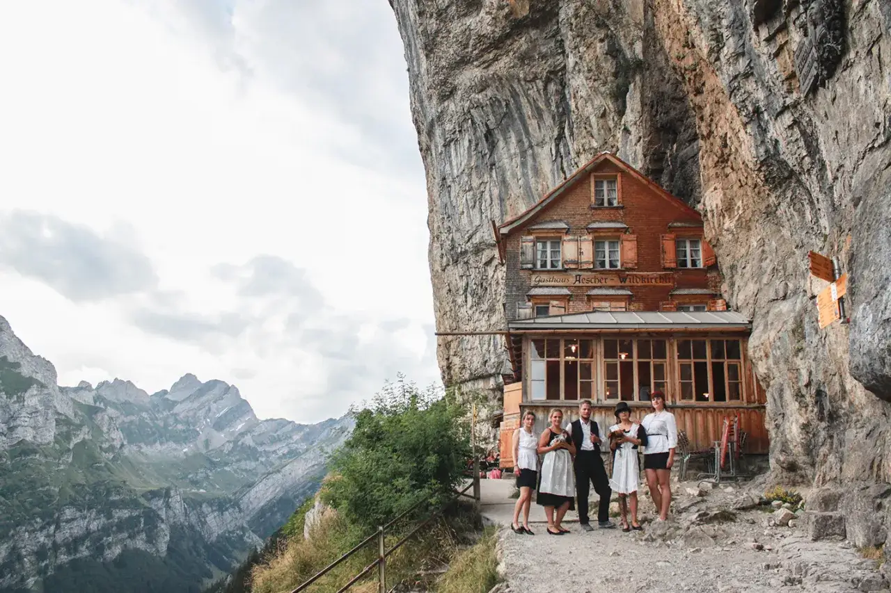 Appenzell Aescher Wildkirchli