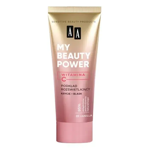 Zdjęcie AA my beauty power rozświetlający podkład – czy warto go kupić?