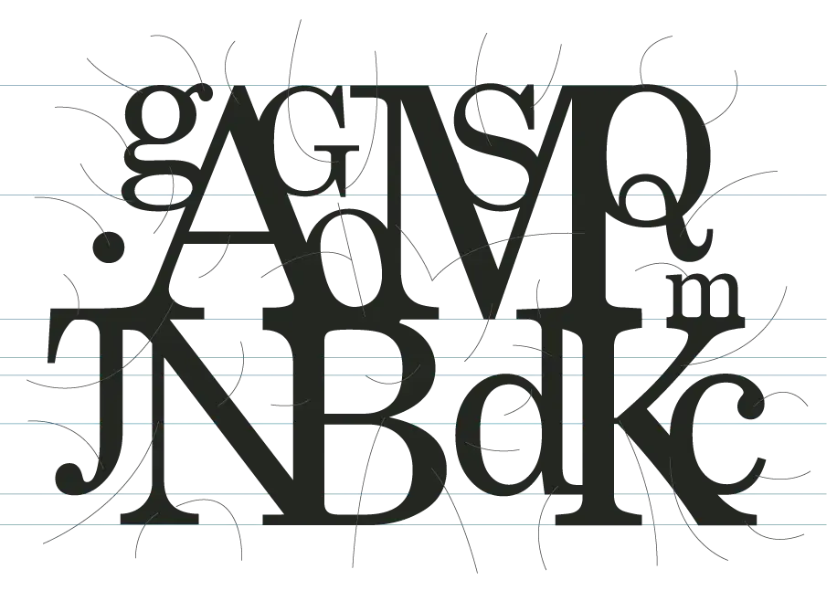 Graffiti Buchstabe Anatomie Elemente