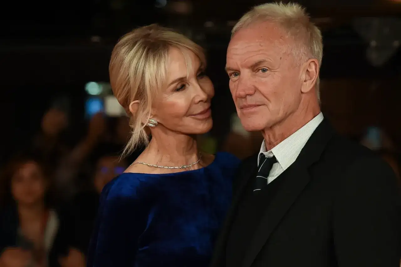 Sting z żoną Trudie Styler. Czy Sting ma dzieci? Tak, ma szóstkę dzieci.