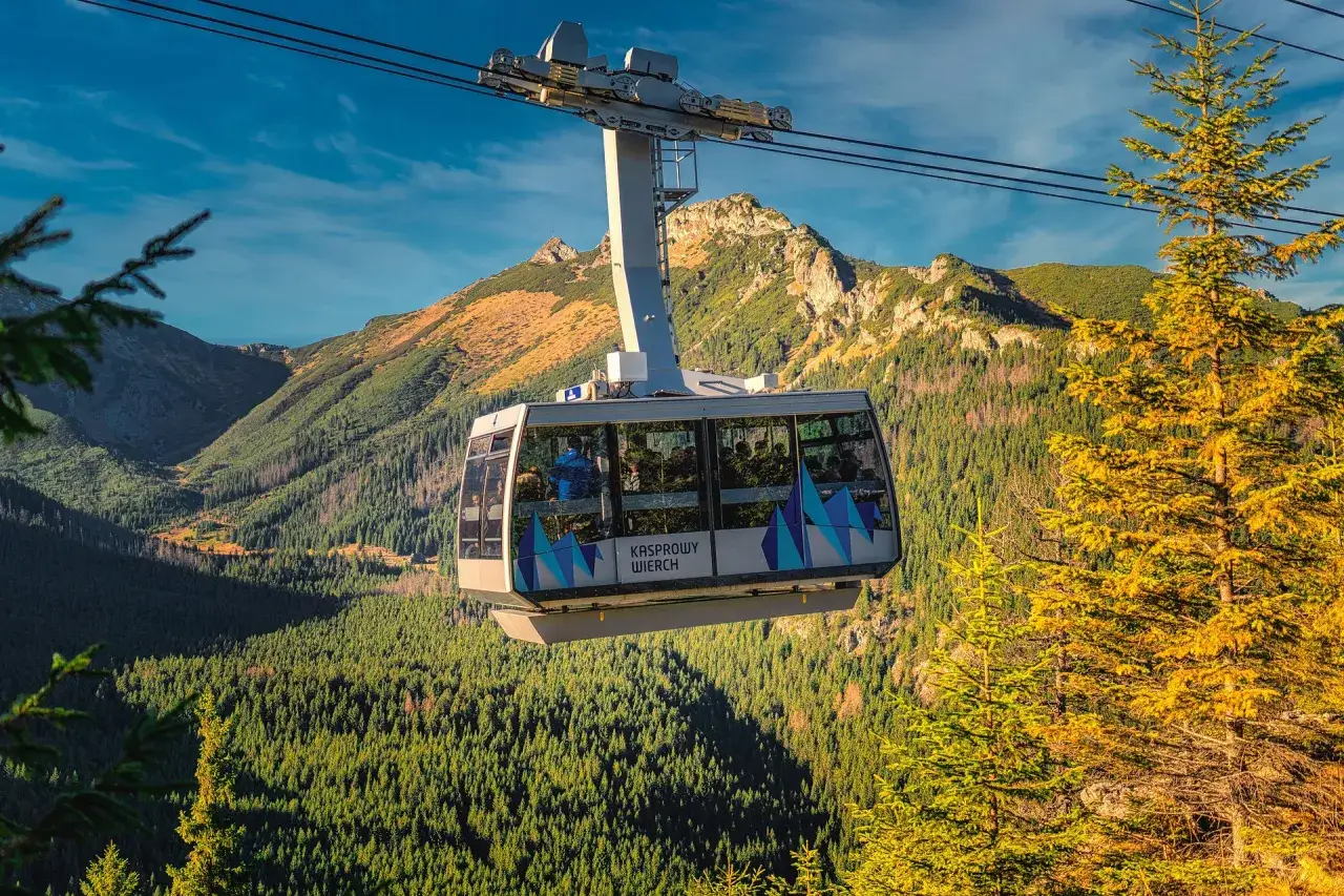Kolej linowa Kasprowy Wierch gondola