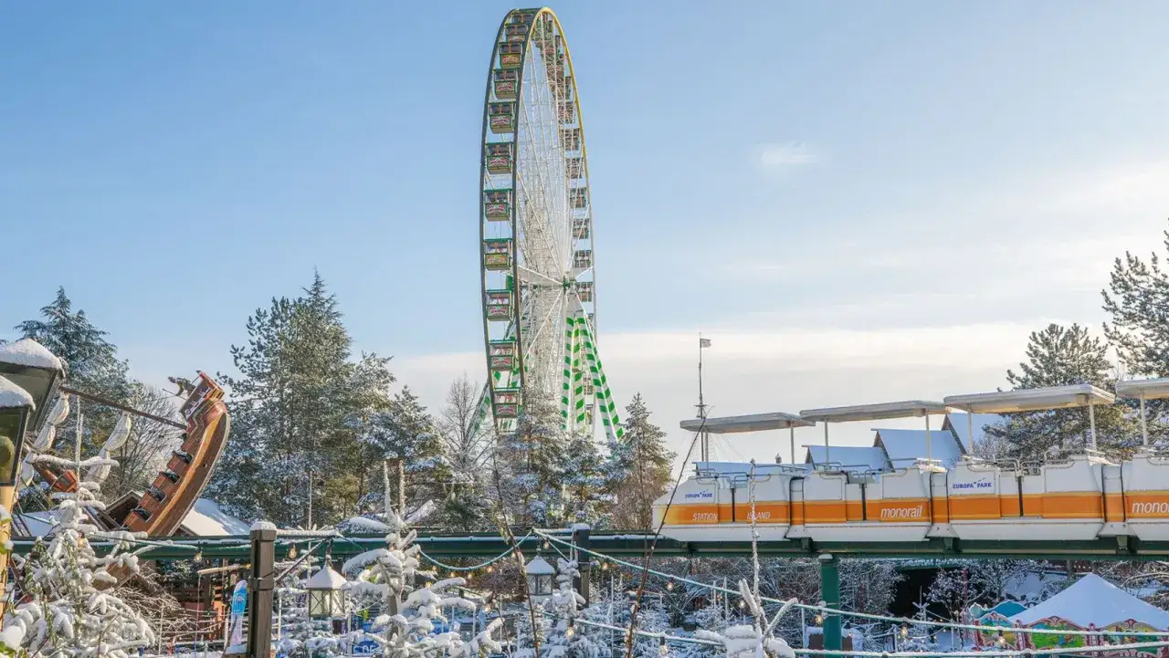 Europa-Park panoramica attrazioni