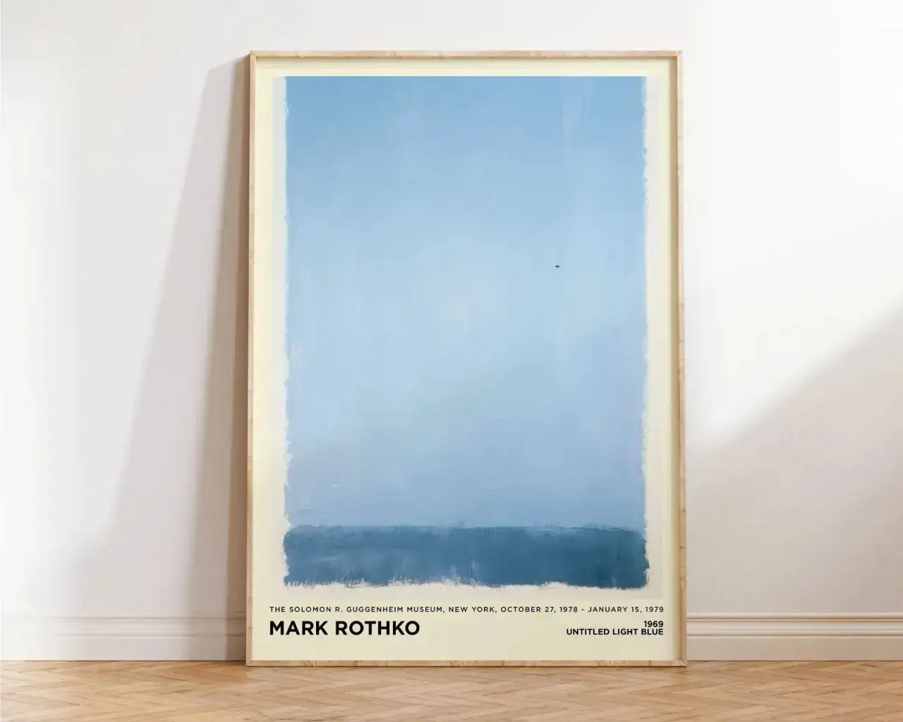 Mark Rothko blaue Gemälde