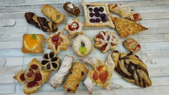 Formas creativas de hojaldre para postres