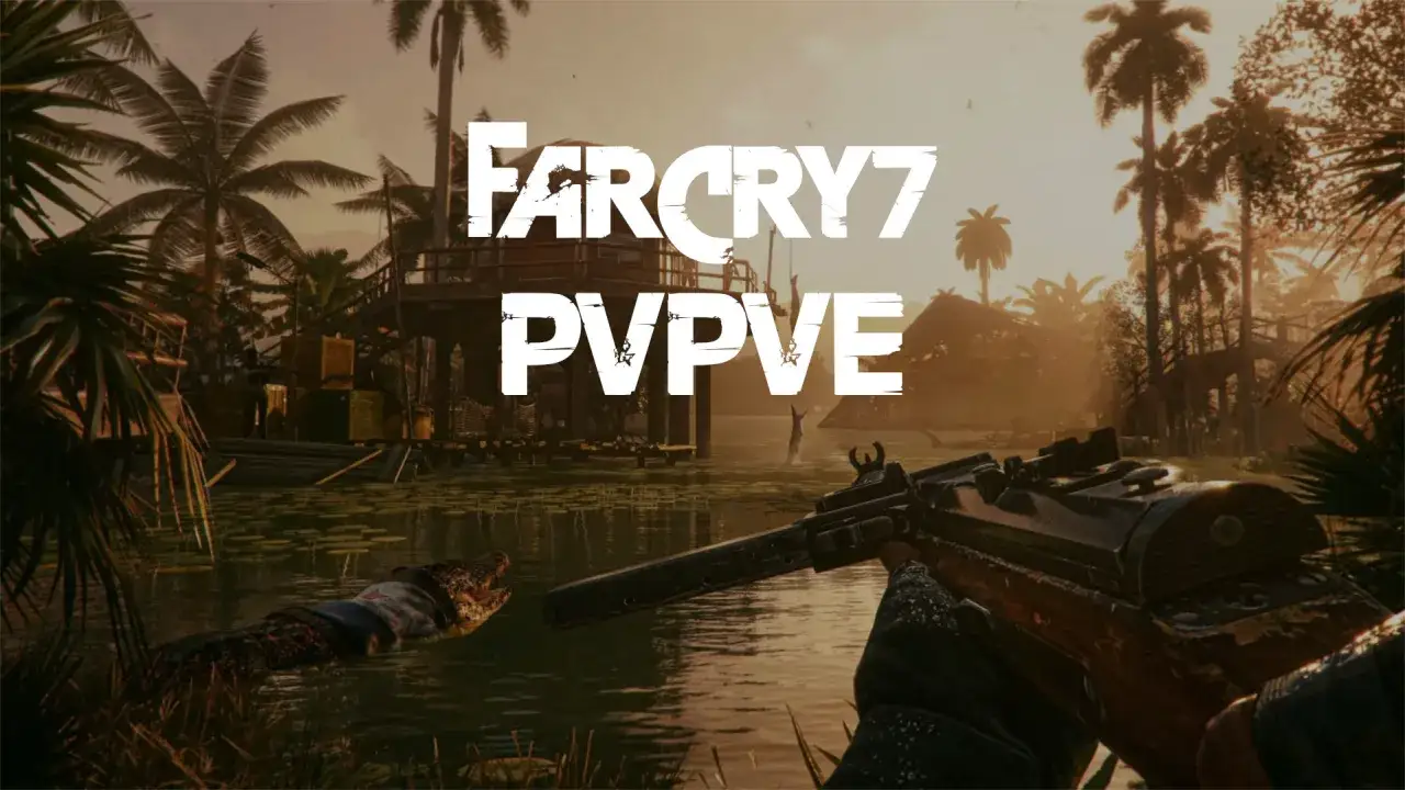Tropikalna sceneria, karabin w dłoni, krokodyl w wodzie. Czy to zapowiedź Far Cry 7 kiedy?