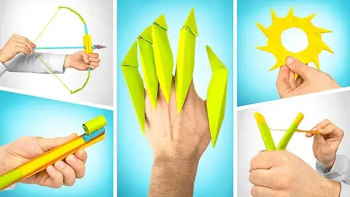 bezpieczna broń żółwia ninja DIY