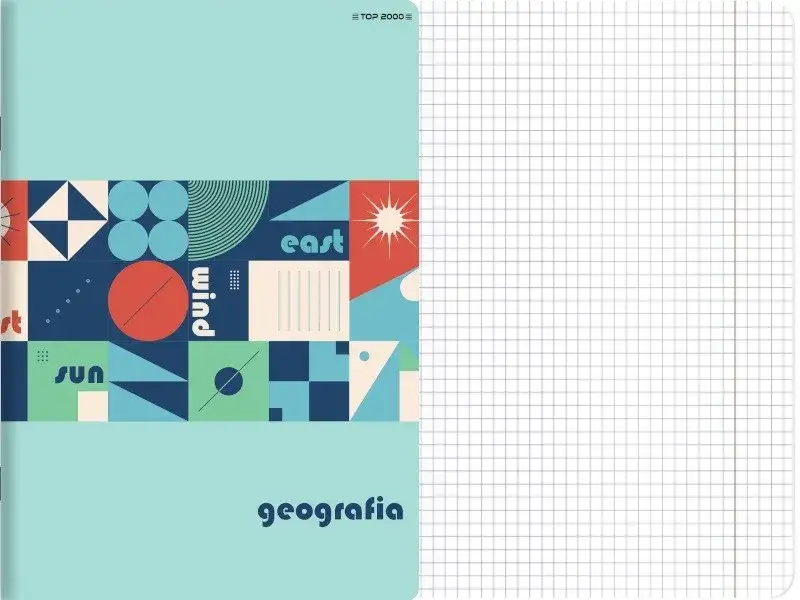 zeszyt w kratkę zastosowanie geografia